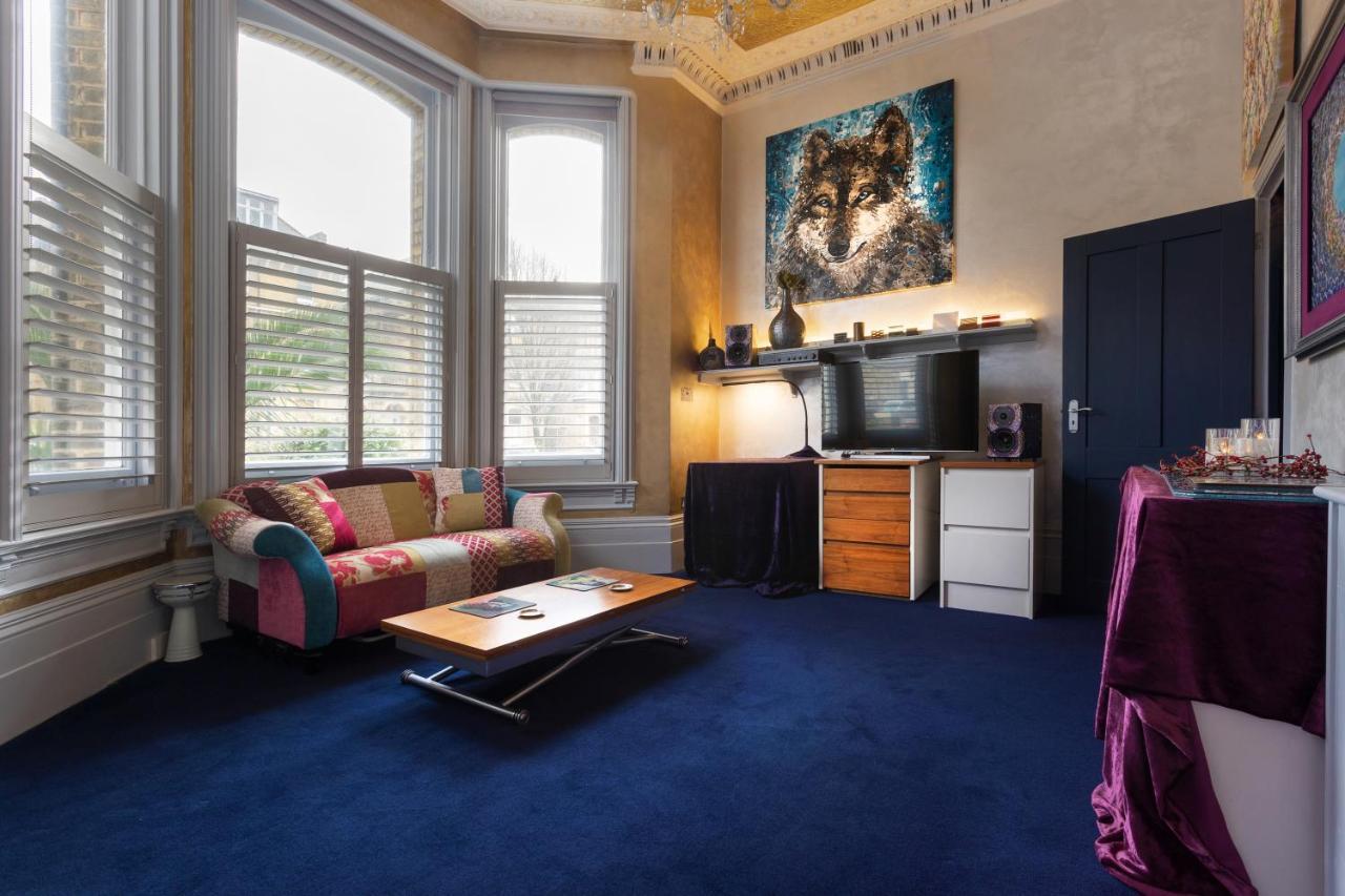 Vibrant Bohemian Seafront Flat Brighton Exterior photo